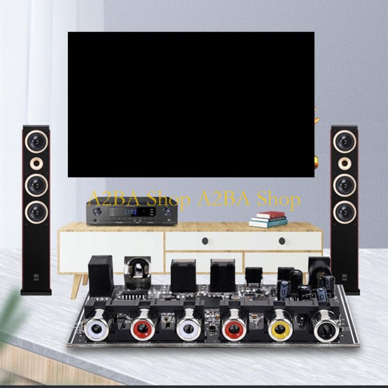 Surround Sound Decoder - Convertidor formato sonido A2BA con entradas