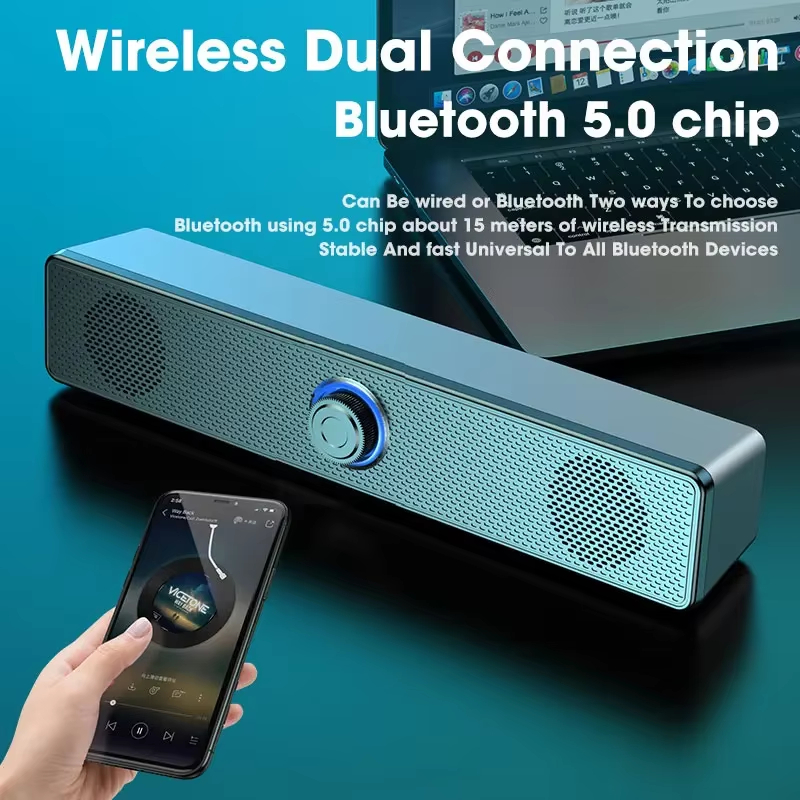 Home Theater Speaker - Barra de Sonido Envolvente 4D Bluetooth