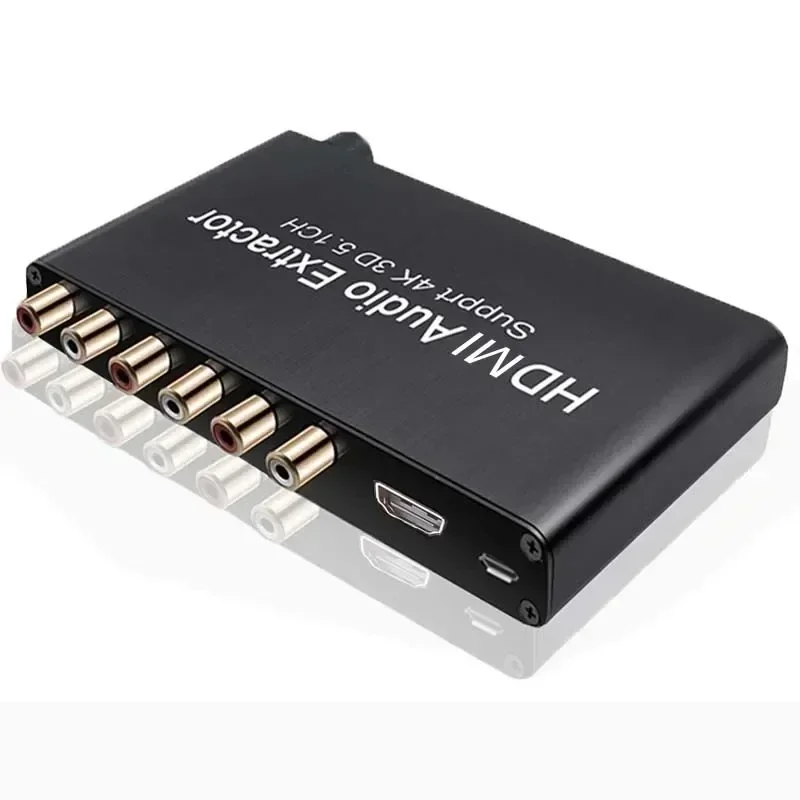 Surround Sound Decoder - Decodificador Extractor de Audio 4K 3D,