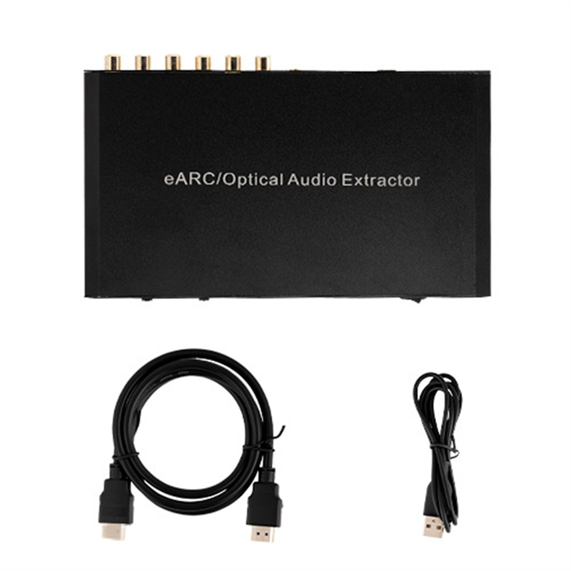 Surround Sound Decoder - B04C-decodificador de audio 7,1 canales para
