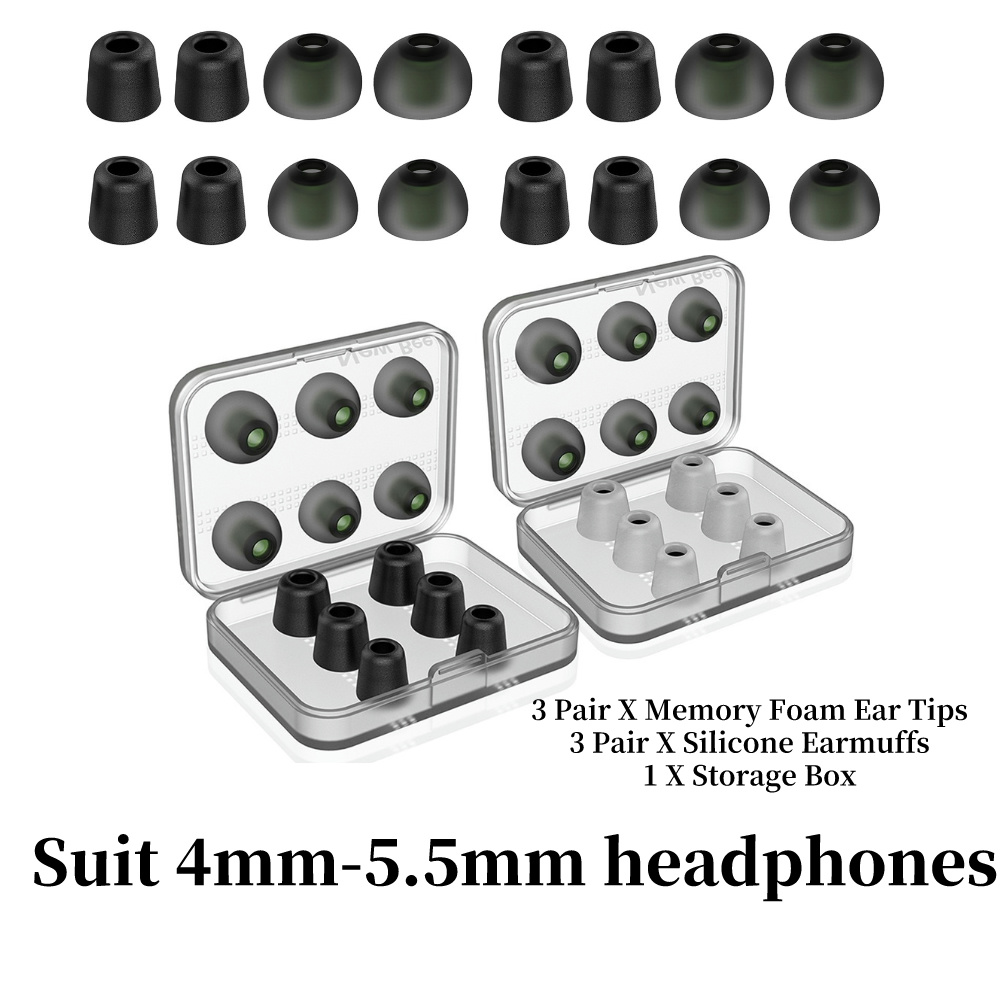 Noise Isolating Pad - Almohadillas de espuma viscoelástica para auriculares,