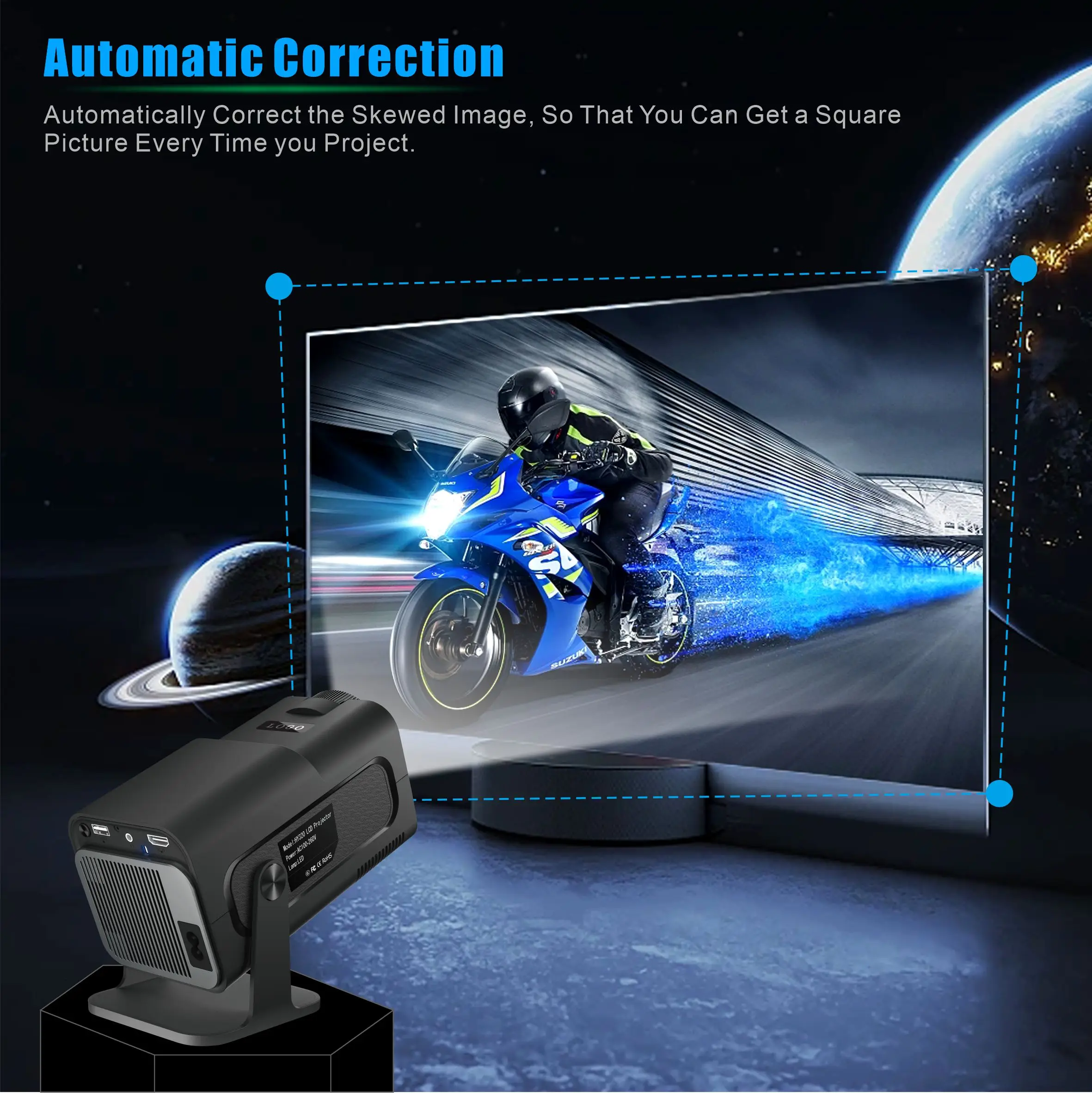 Proyector Salange HY320 MINI A - Home Cinema Entertainment reseña y precio