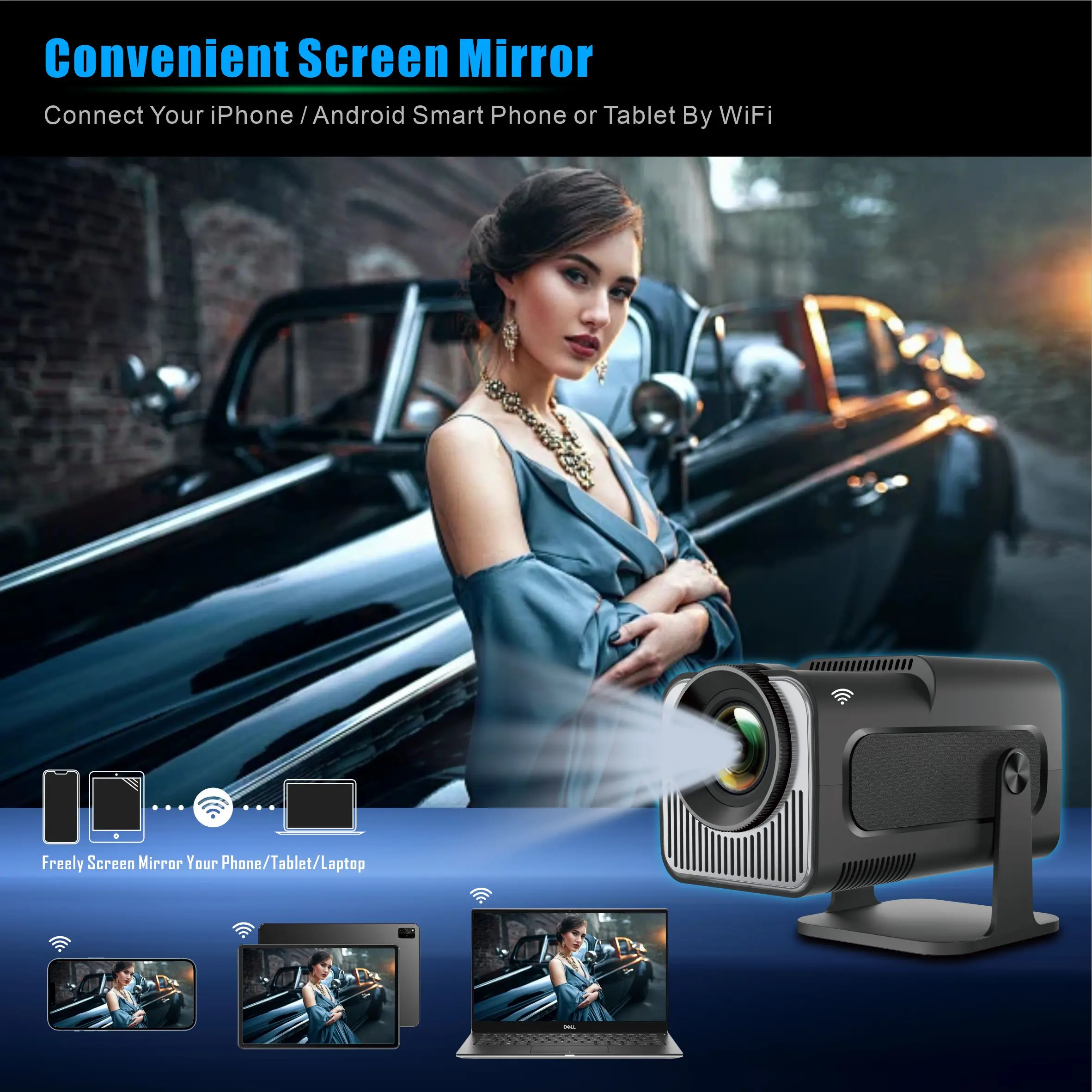 Proyector Salange HY320 MINI A - Home Cinema Entertainment reseña y precio