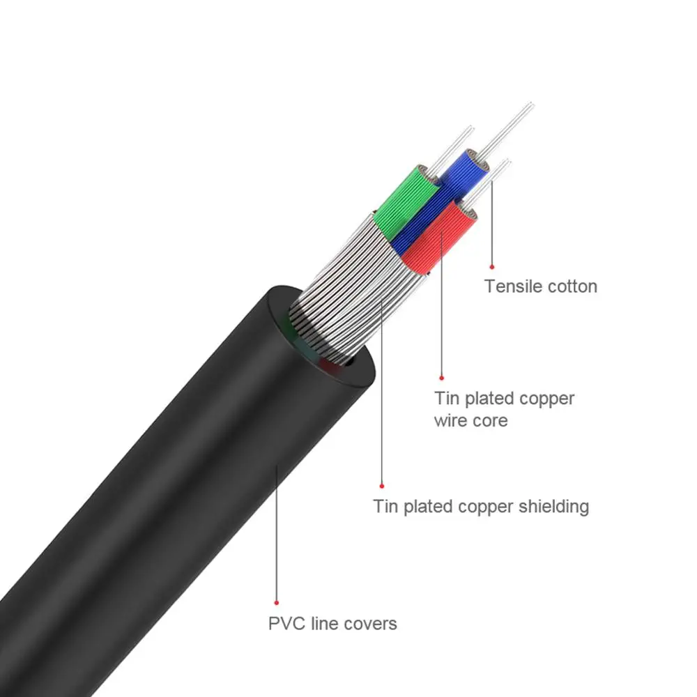 Cable RCA QGeeM 2RCA a 3.5mm,  - Home Cinema Player reseña y precio
