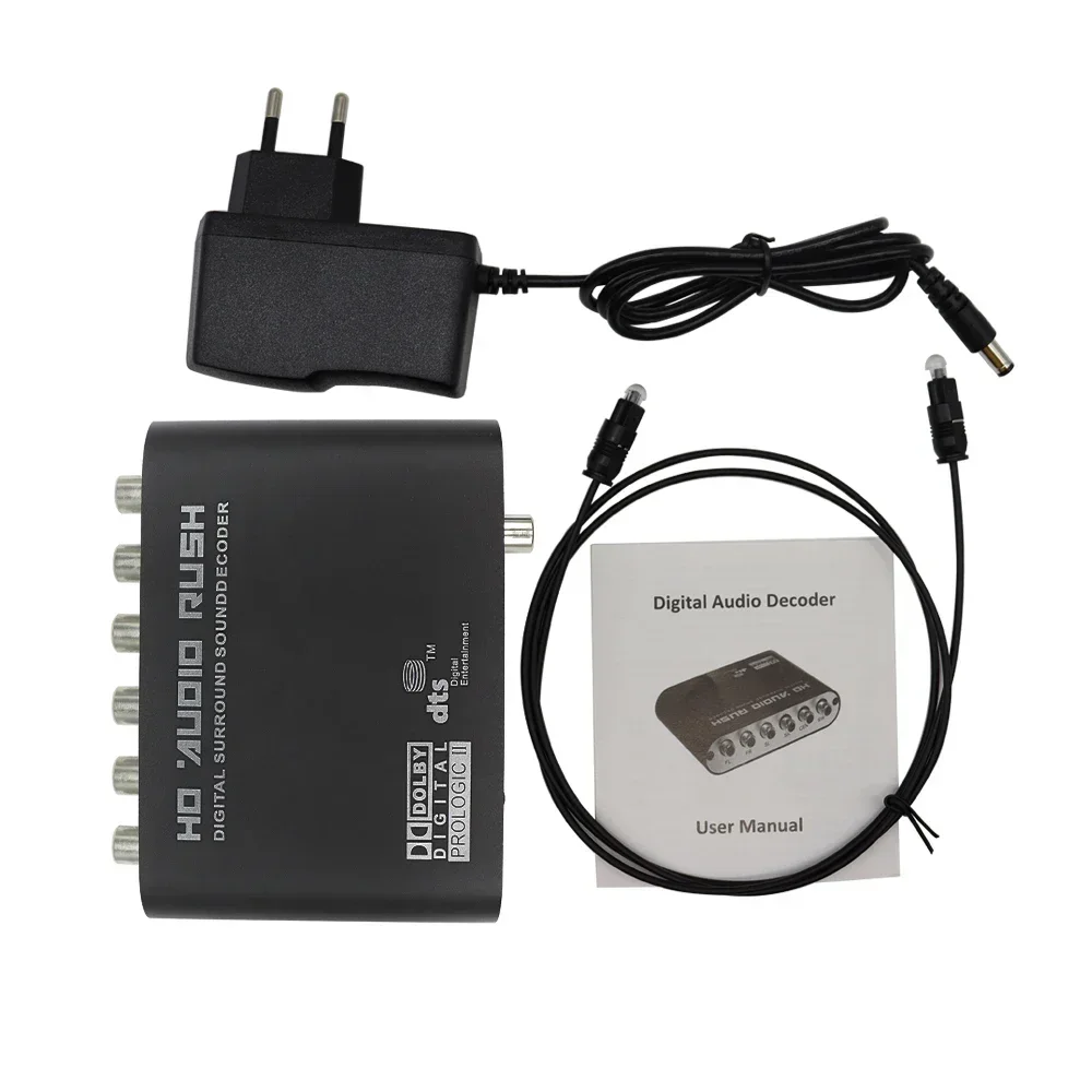 Decodificador de Audio HD 5.1  - Surround Sound Decoder reseña y precio