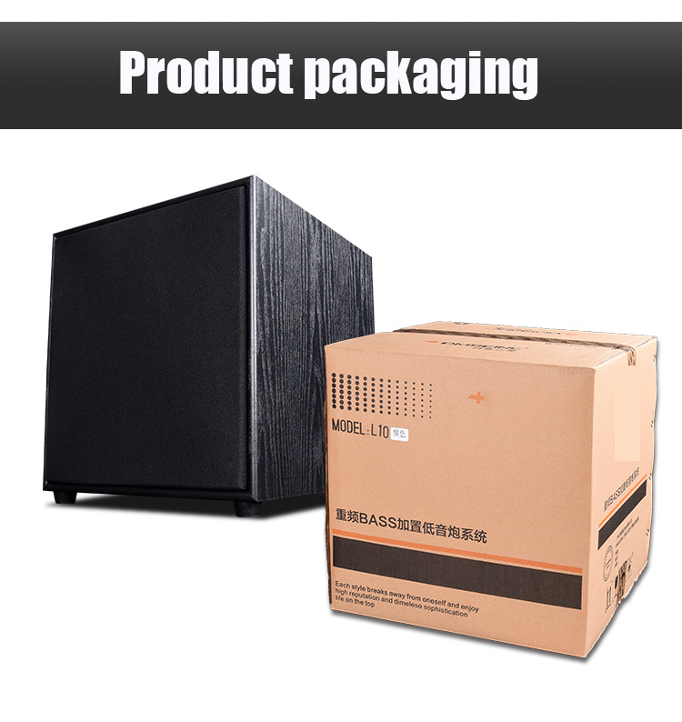 Altavoz activo de madera con g - Home Theater Speaker reseña y precio