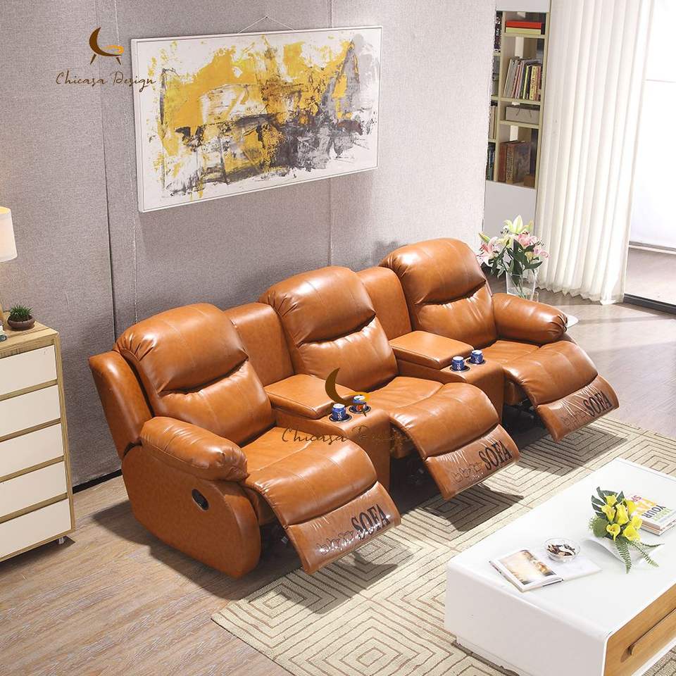 Sofá Seccional Moderno para Sa - Home Cinema Sofa reseña y precio