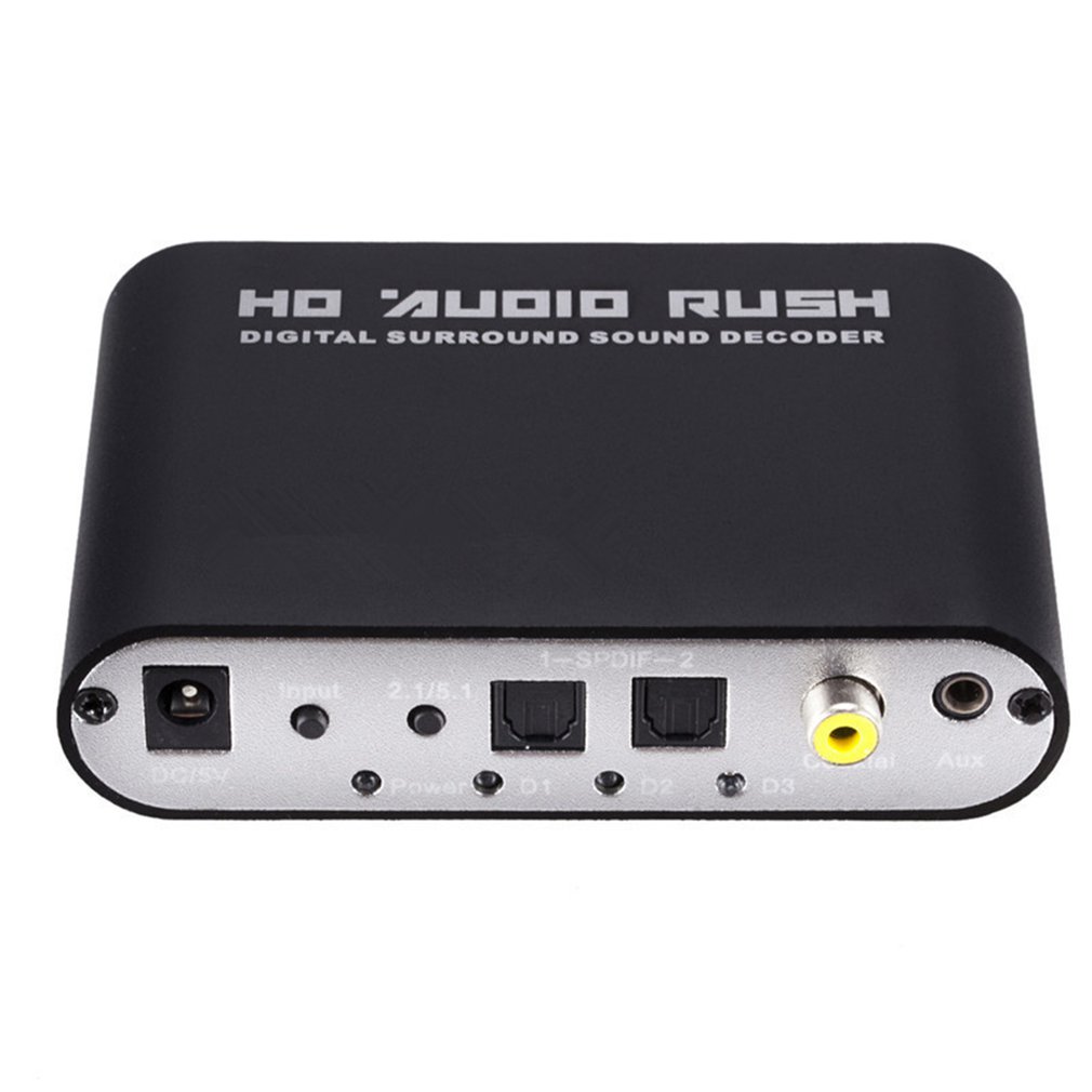 Convertidor decodificador de A - Surround Sound Decoder reseña y precio