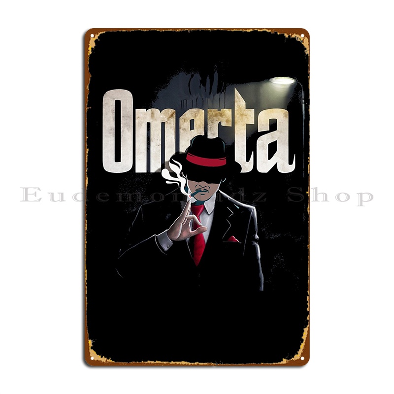 Omerta-placa de Metal para dec - Home Cinema Wall Design reseña y precio