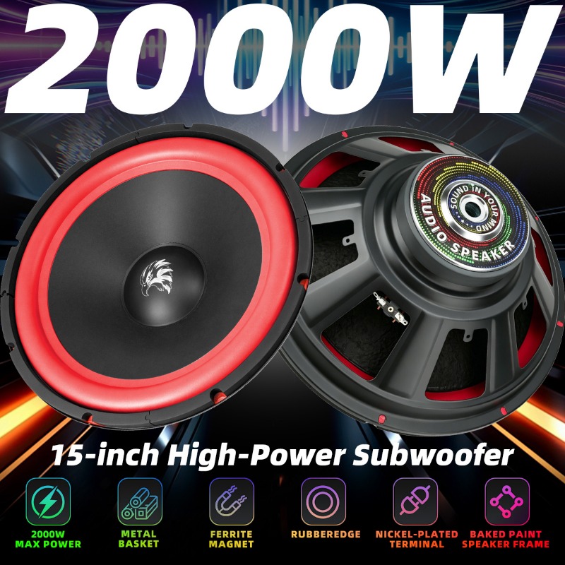 1 unidad de subwoofer para coc - Home Cinema Player reseña y precio