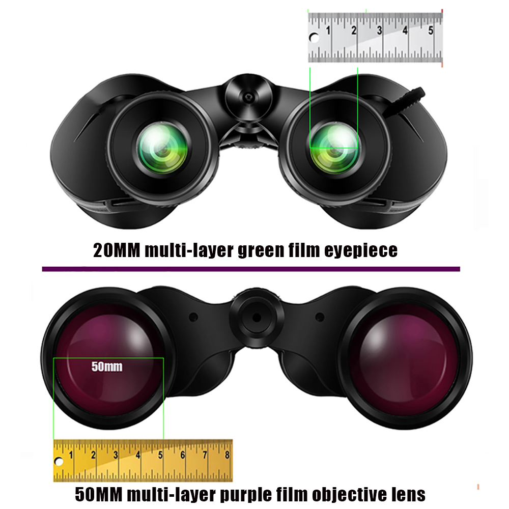 BORWOLF 10-30X50 Binoculares P - Home Cinema Center reseña y precio