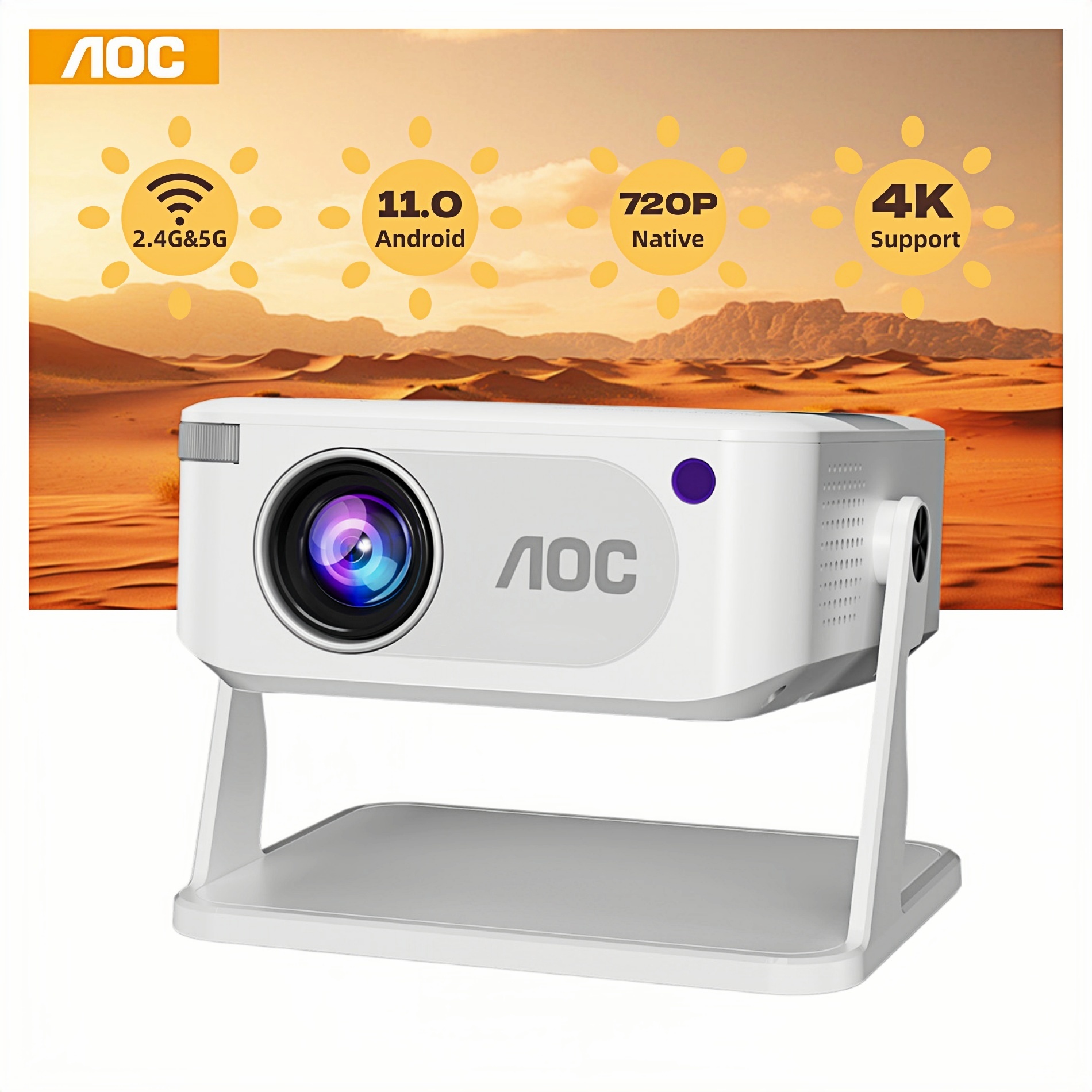 Proyector Portátil AOC HA109-P - Home Cinema Entertainment reseña y precio