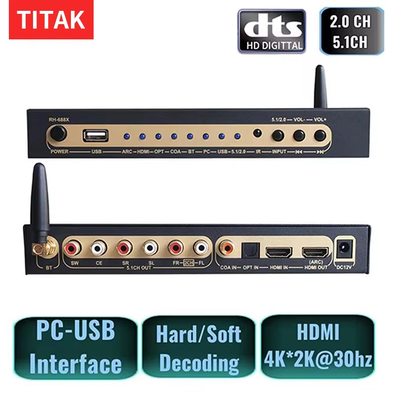Extractor de Audio compatible  - Surround Sound Decoder reseña y precio