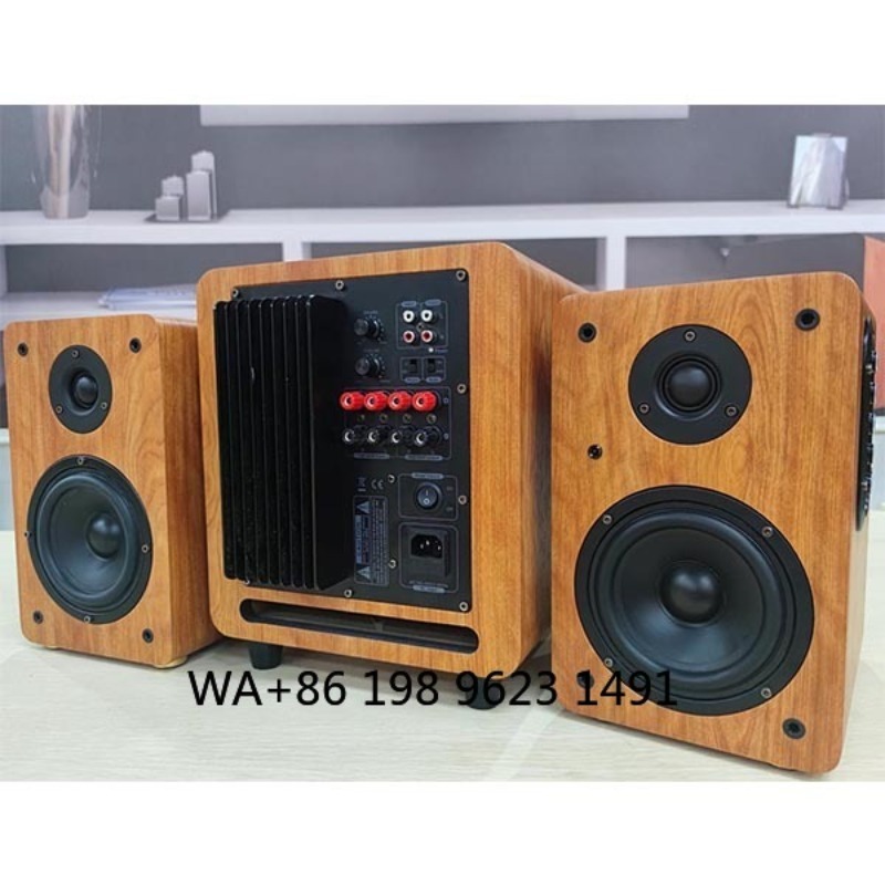 Subwoofer Activo de Madera de  - Home Theater Speaker reseña y precio