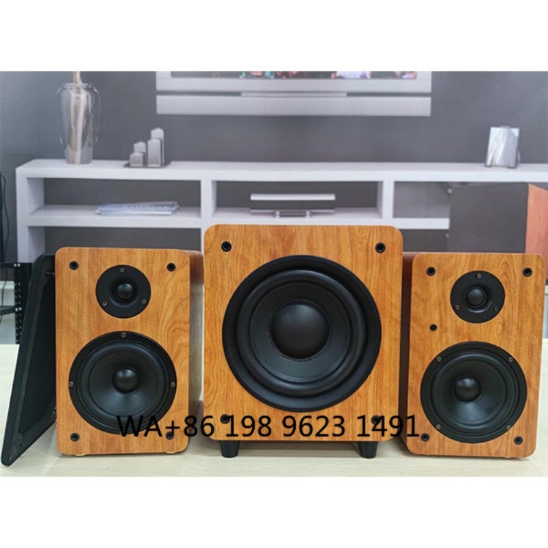 Subwoofer Activo de Madera de  - Home Theater Speaker reseña y precio