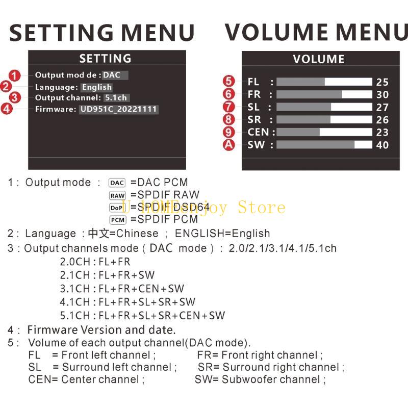 B0KF UD951C Decodificadores DS - Surround Sound Decoder reseña y precio