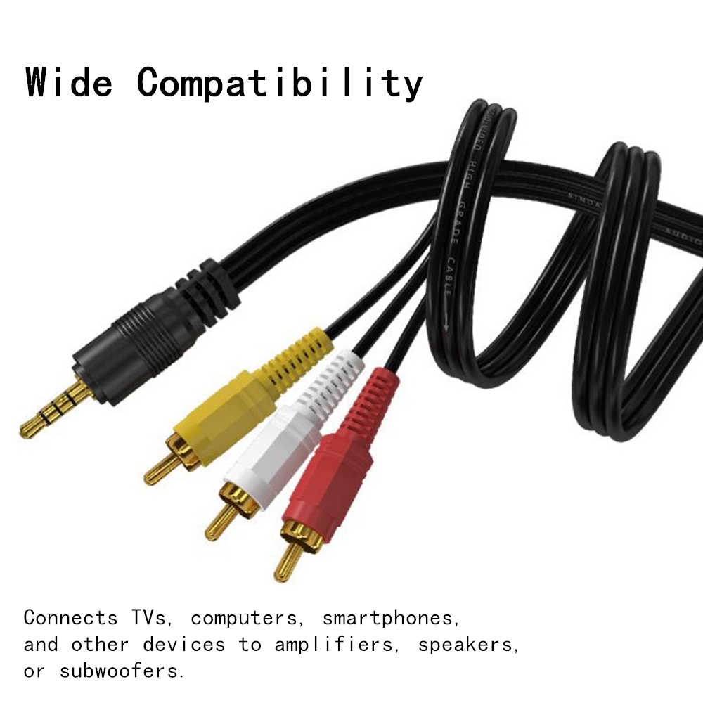 Cable de Audio y vídeo RCA de  - Home Cinema Experience reseña y precio
