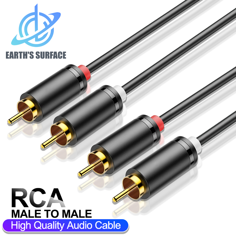 Cable RCA estéreo HIFI, Cable  - Home Cinema Player reseña y precio