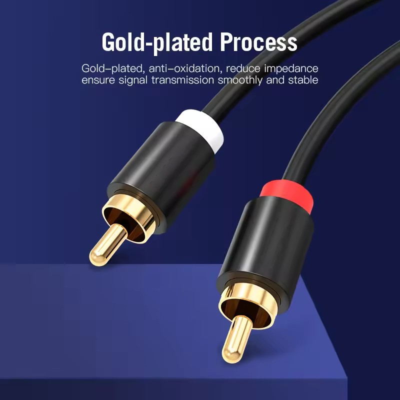 Cable RCA estéreo HIFI, Cable  - Home Cinema Player reseña y precio