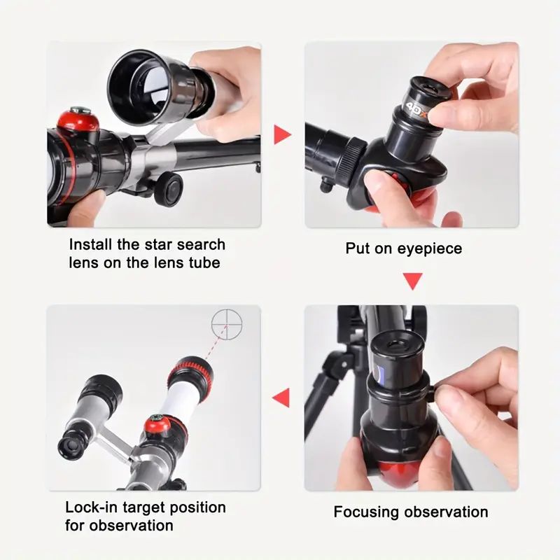 Telescopio Astronómico Científ - Home Cinema Center reseña y precio