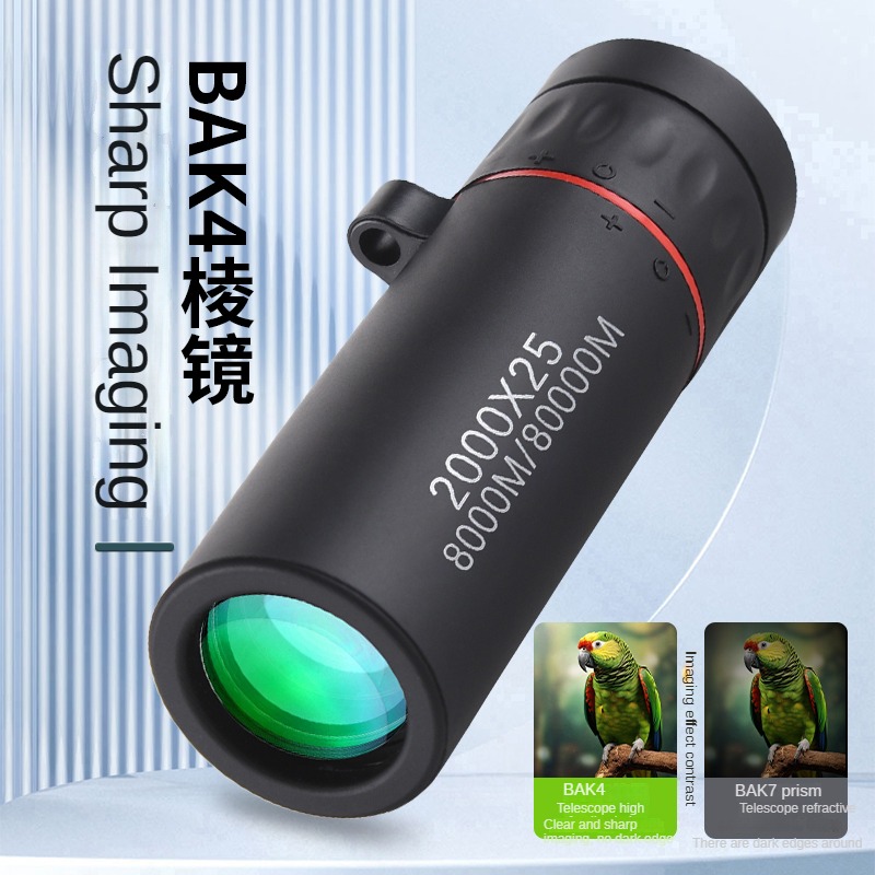 Telescopio Monocular HD de 200 - Home Cinema Center reseña y precio