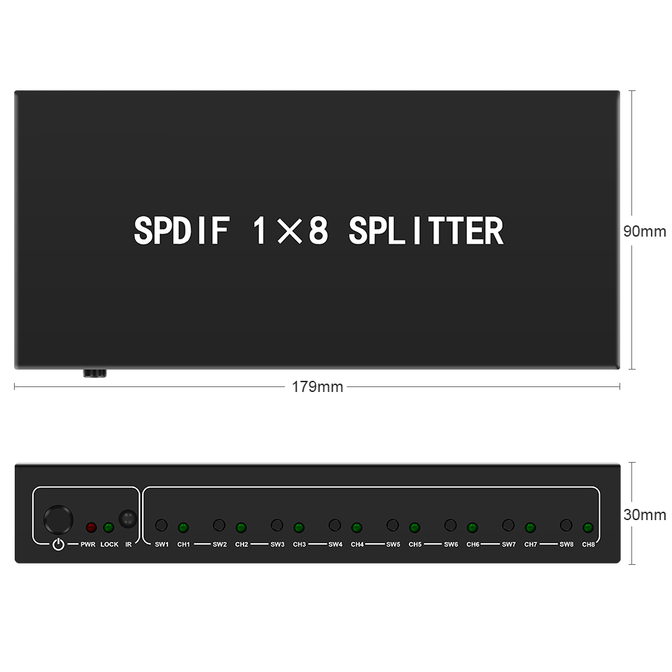 Divisor de Audio óptico, divis - Home Cinema Experience reseña y precio