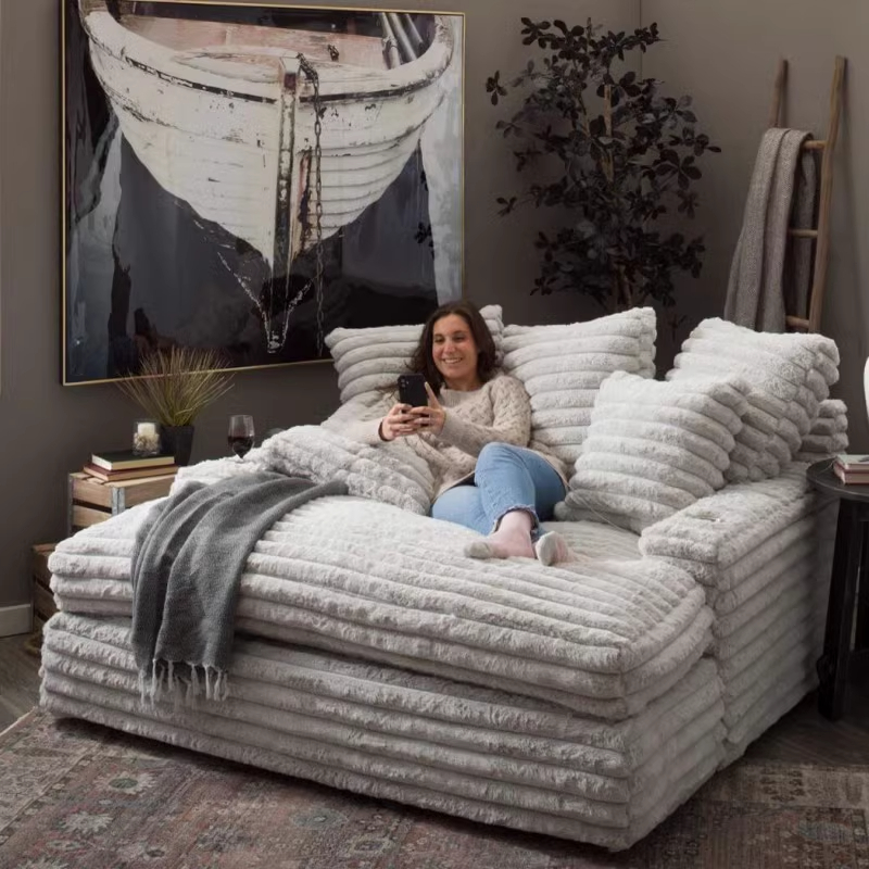 Sofá cama moderno de espuma vi - Home Cinema Sofa reseña y precio