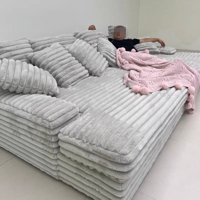 Sofá cama moderno de espuma vi - Home Cinema Sofa reseña y precio
