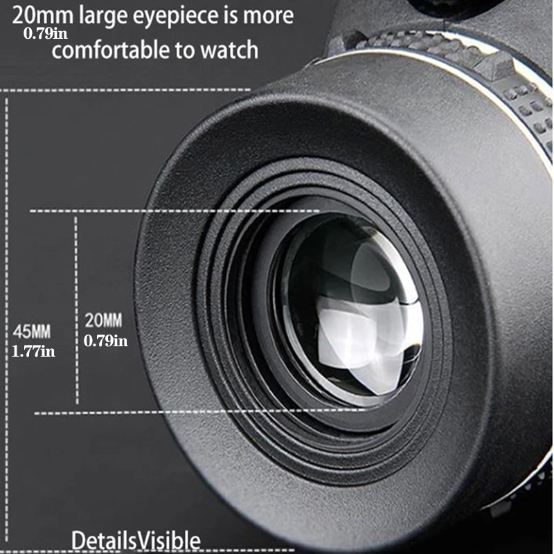 Monoculares HD con luz LED par - Home Cinema Center reseña y precio