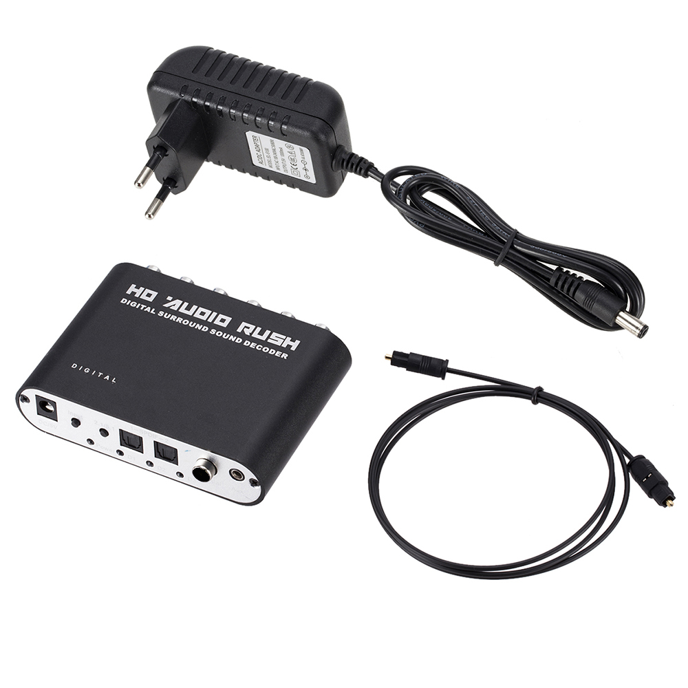 Decodificador de Audio HD de 5 - Surround Sound Decoder reseña y precio