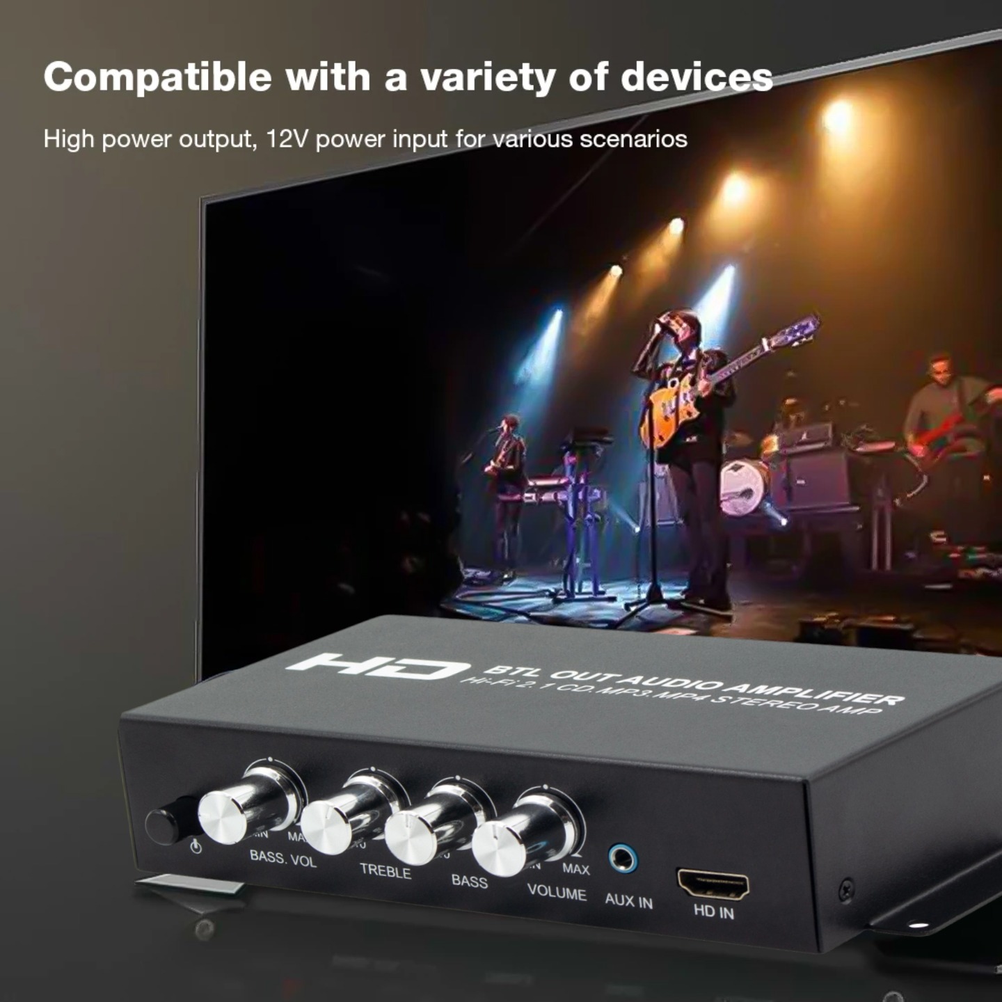 Amplificador de sonido HI-FI 2 - Surround Sound Decoder reseña y precio