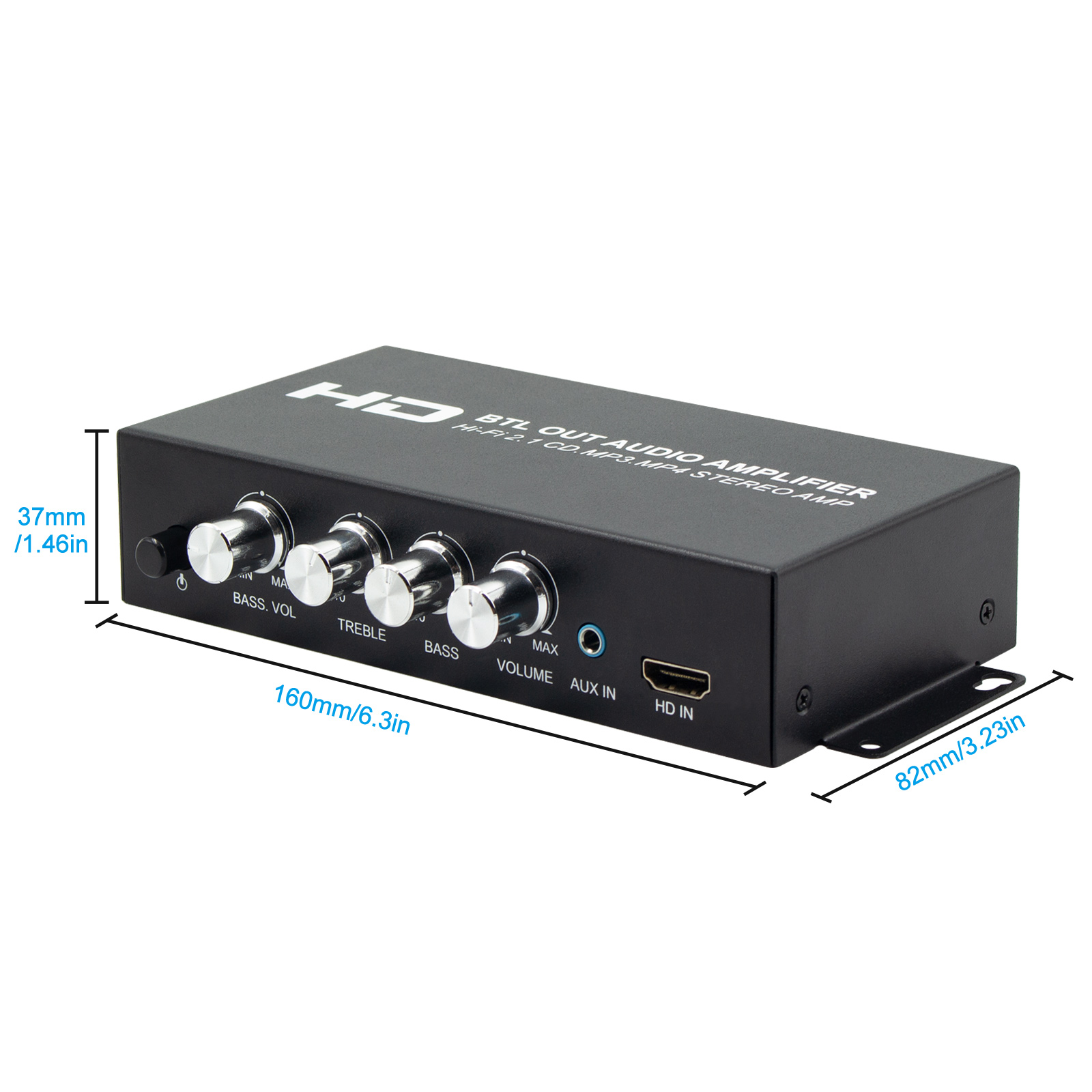 Amplificador de sonido HI-FI 2 - Surround Sound Decoder reseña y precio