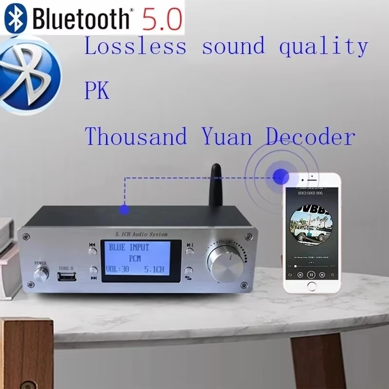 Decodificador de Sistema de Au - Surround Sound Decoder reseña y precio