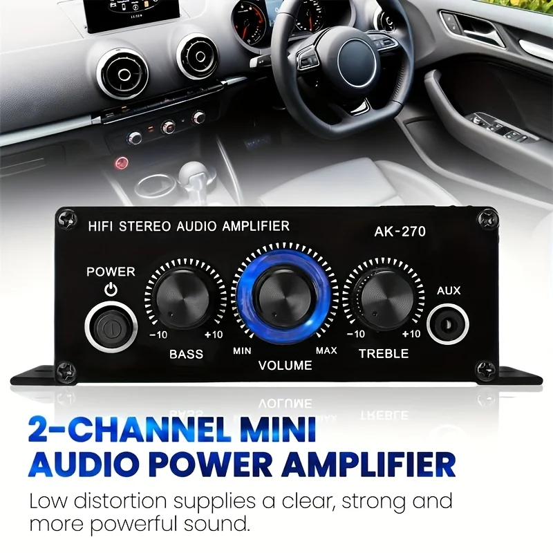 Mini Amplificador de Potencia  - Home Cinema Experience reseña y precio