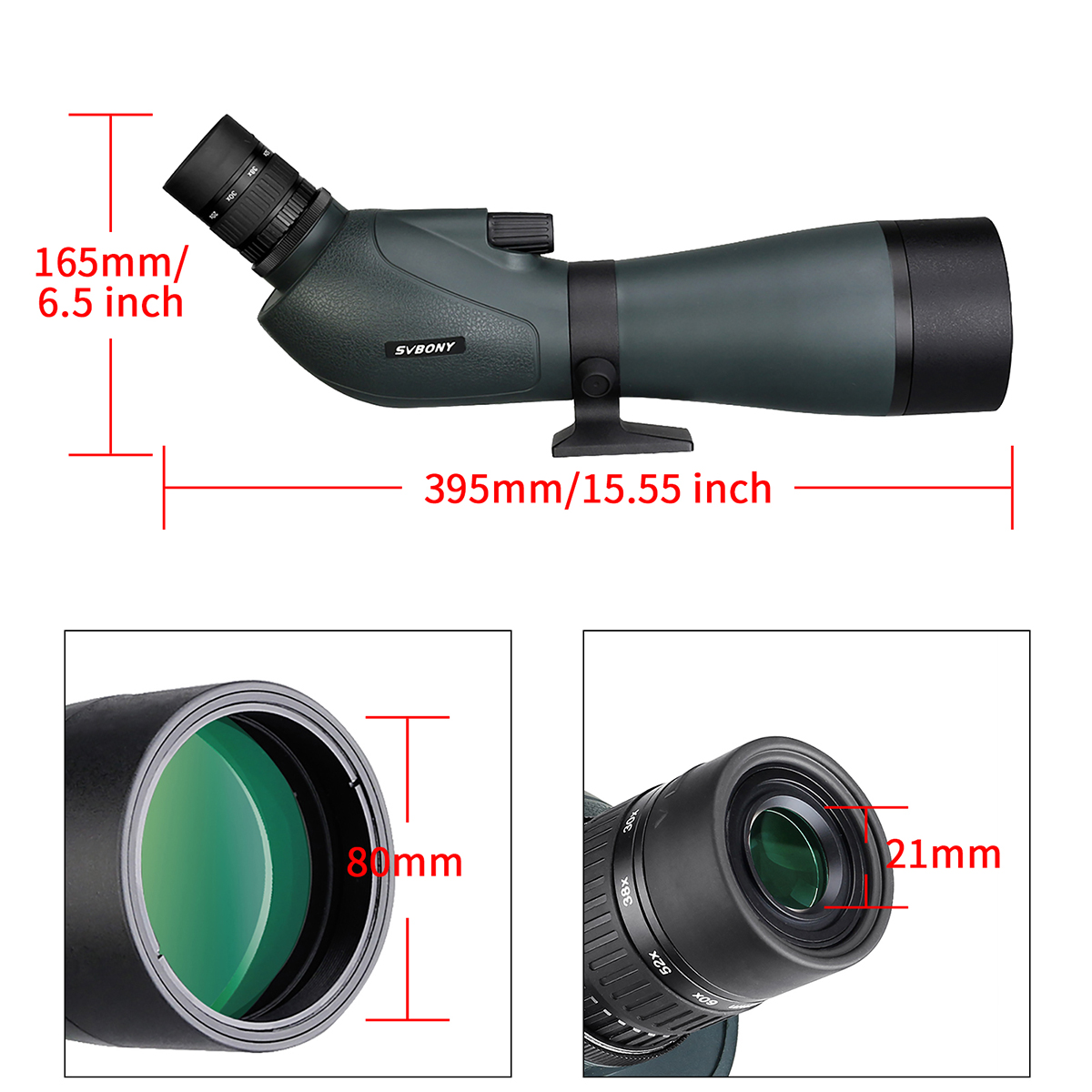 Svbony SV19 Telescopio Terrest - Home Cinema Center reseña y precio