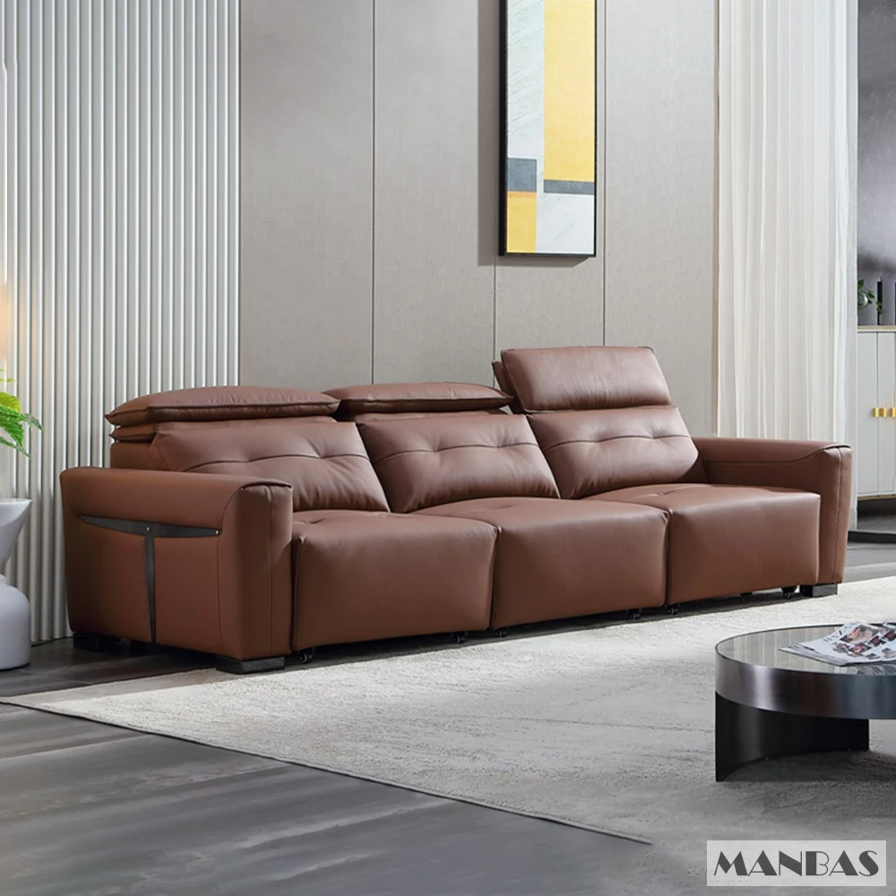 Sofá Cama Eléctrico de Cuero G - Home Cinema Sofa reseña y precio