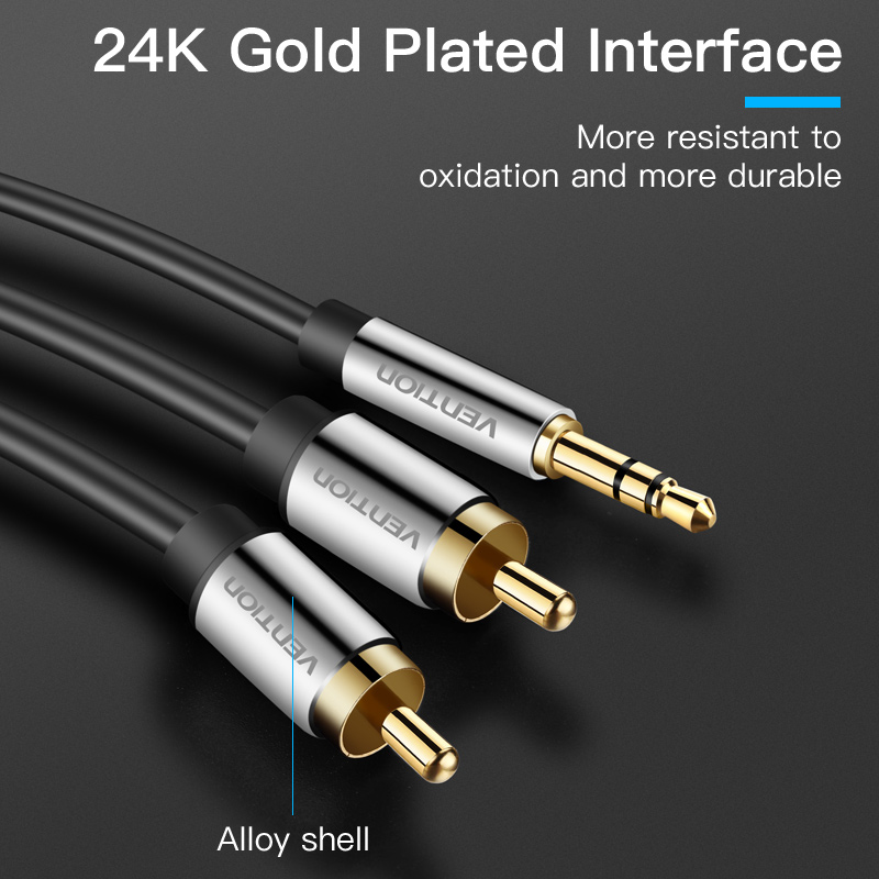 Vention Cable RCA 3,5 a 2rca c - Home Cinema Experience reseña y precio